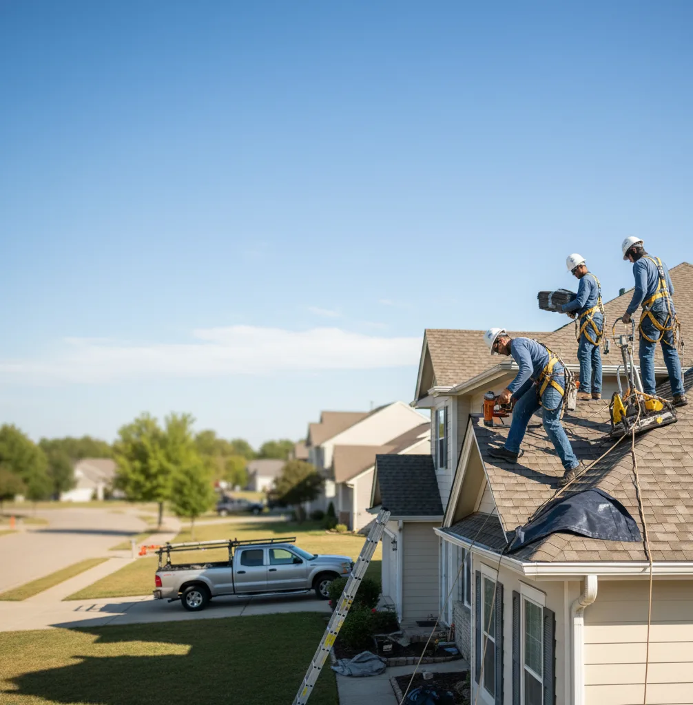 Roof Repair in Del City
